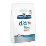 Hills Prescription Diet D/D Salmon & Rice (Хиллс диета для собак при аллергии с лососем и рисом)